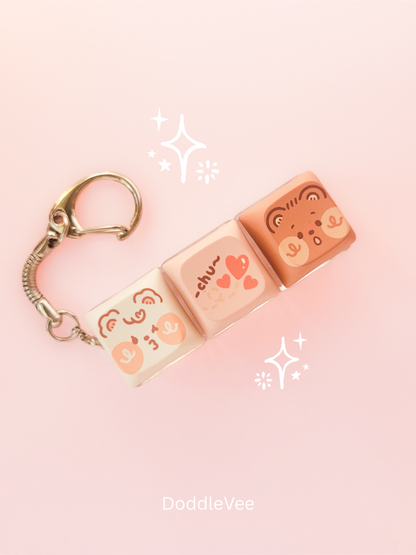Keycap Keychains