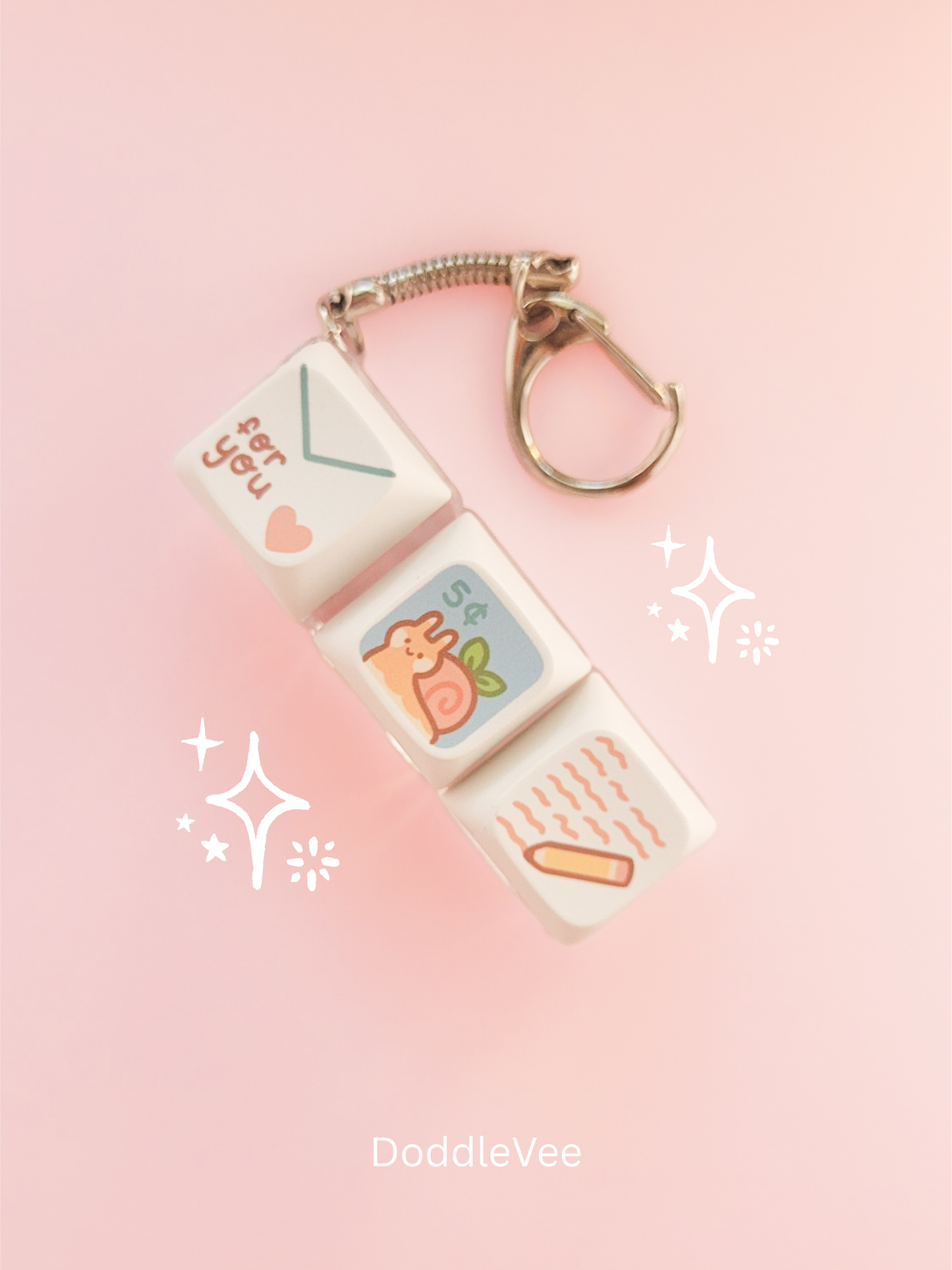 Keycap Keychains